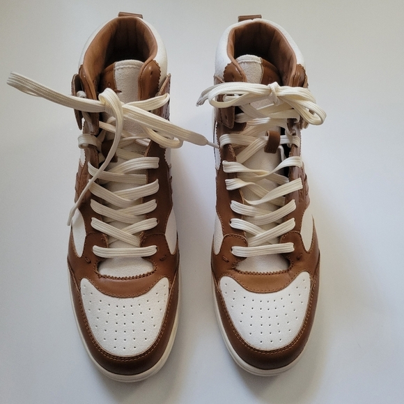 Polo Ralph lauren Court high-top sneakers. - Picture 3 of 10